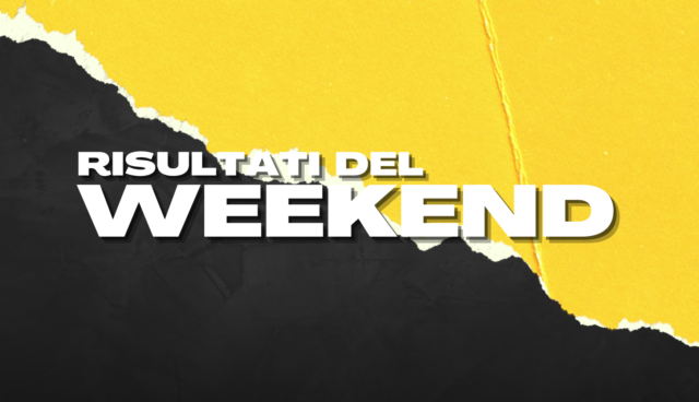 Risultati del weekend 27-28 Maggio
