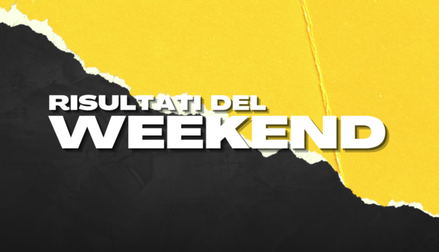 Risultati del weekend 13-14 Aprile